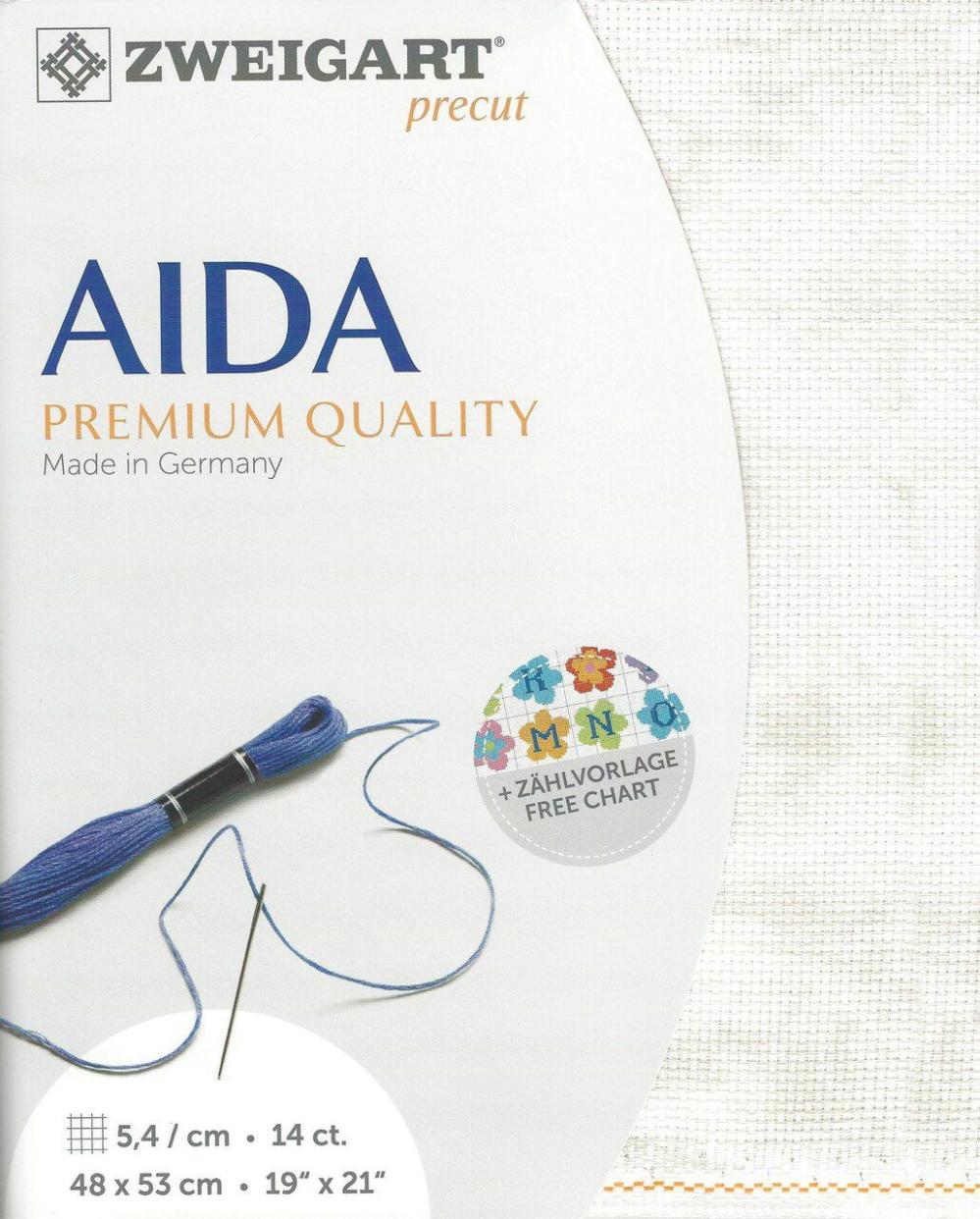 Precut  Stern-Aida Vintage 14 count Vintage Sand 3706/1079  |   Cloth & Canvas Cloth & Canvas Cloth & Canvas