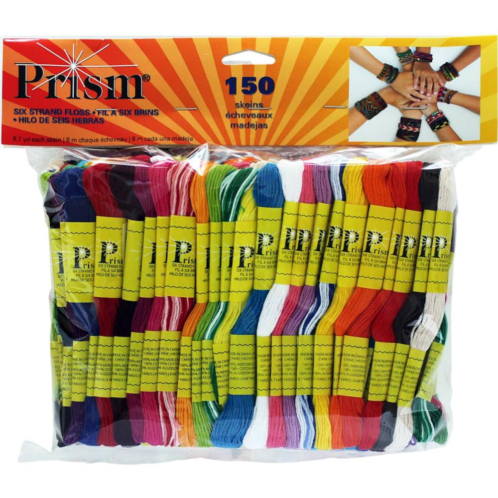 Prism® 6 Strand Craft Floss, 8.7yd.  |   Floss Packs Floss Packs Floss Packs