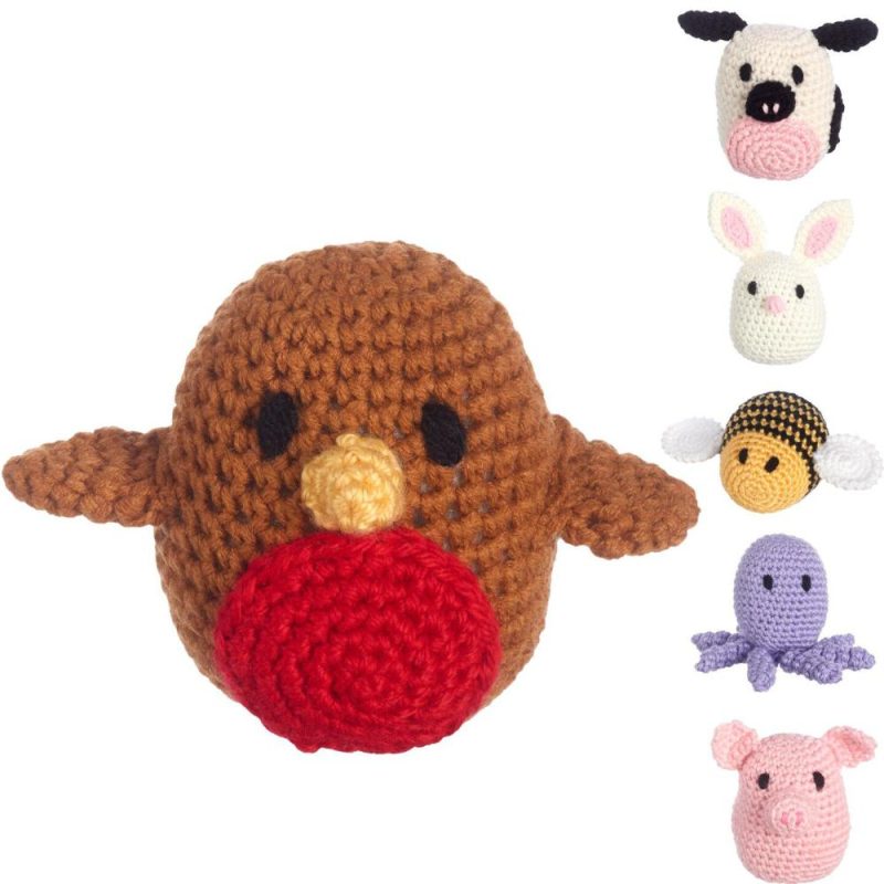 Pudgies Animals Crochet Kit, Birdy, 3″, Complete Crochet kit, Learn to Crochet Animal Starter kit for All Ages, Includes Instructions, DIY amigurumi Crochet Kits  |   Crochet Supplies Crochet Supplies Crochet Supplies