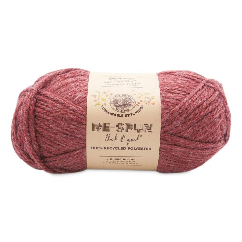 Re-Spun Thick & Quick Yarn – Dark Cherry, 223 yds Dark Cherry |   Basic Yarn Basic Yarn Basic Yarn