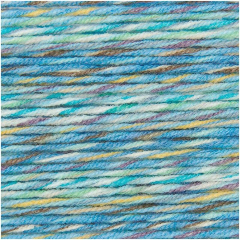 Rico Creative Summer Sprinkles – Cotton Blend Yarn – Fine – #004 Aqua  |   Basic Yarn Basic Yarn Basic Yarn