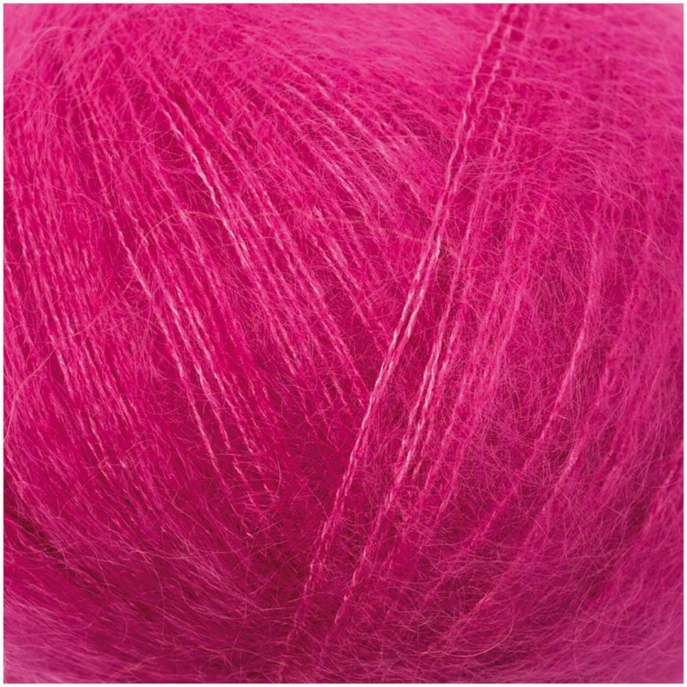 Rico Design Essentials Super Kid Mohair Loves Silk – #021 Fuchsia  |   Basic Yarn Basic Yarn Basic Yarn