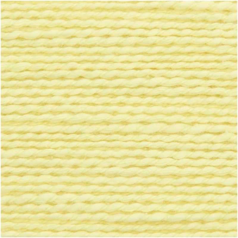 Rico Essentials Super Cotton DK – 100% Cotton – #013 Yellow  |   Basic Yarn Basic Yarn Basic Yarn