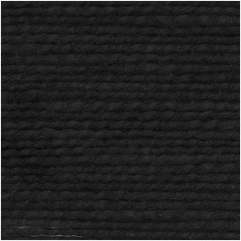 Rico Essentials Super Cotton DK – 100% Cotton – #022 Black  |   Basic Yarn Basic Yarn Basic Yarn