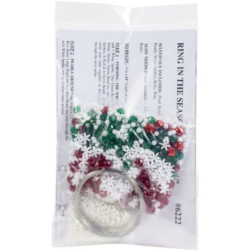 Ring In The Season Beaded Ornament Kit  |   Beadwork Beadwork Beadwork