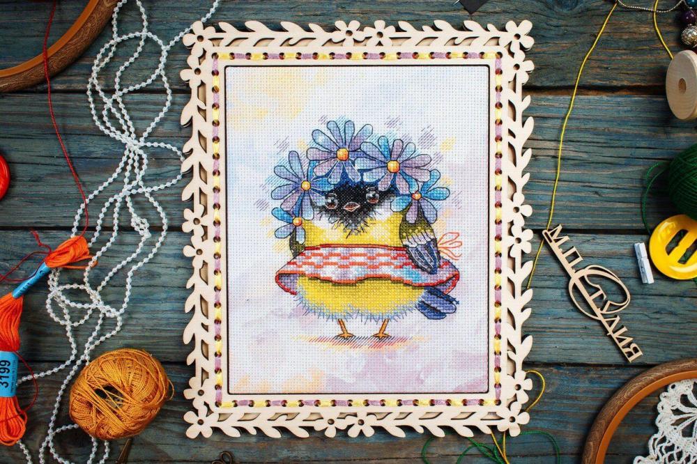 Romantic Bird SM-299 Counted Cross Stitch Kit  |   Cross Stitch & Embroidery Cross Stitch & Embroidery Cross Stitch & Embroidery