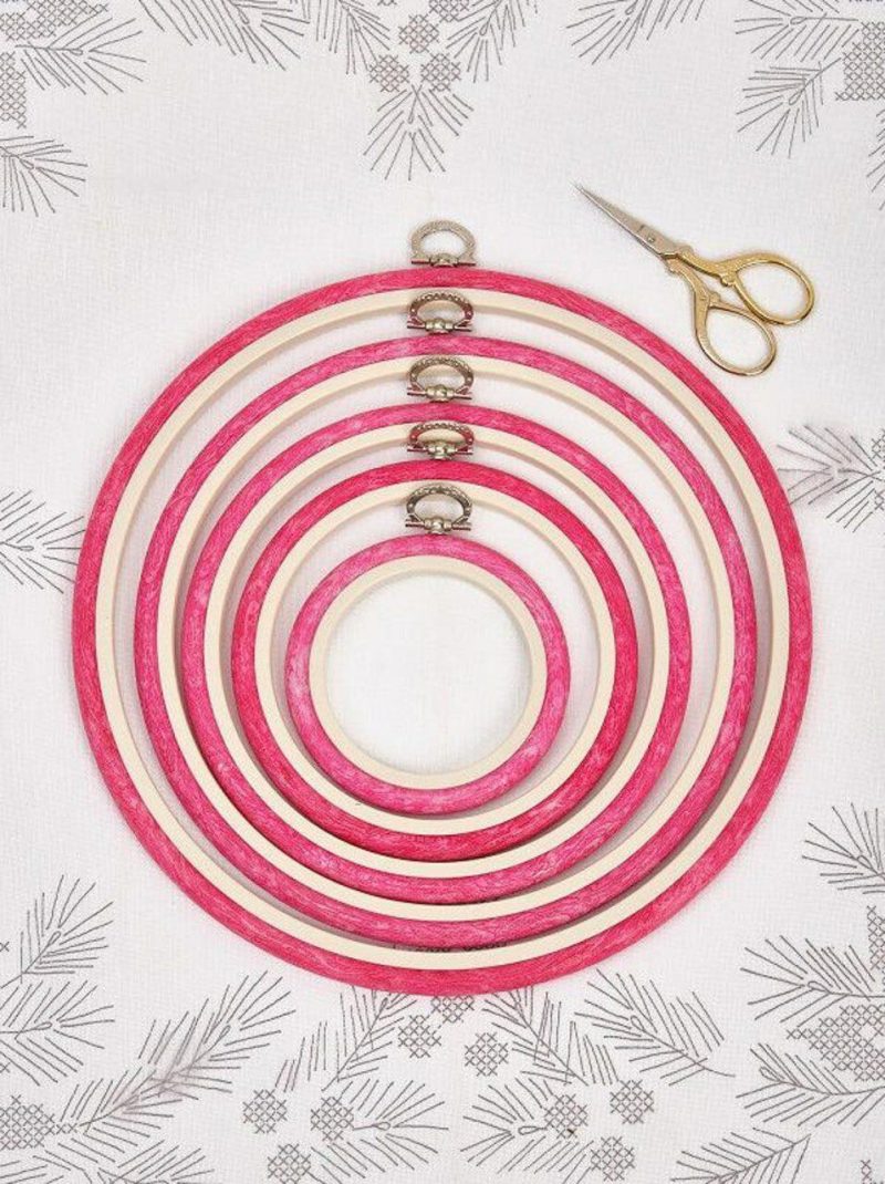 Round Flexi Hoop 230-2 Pink  |   Hoops & Frames Hoops & Frames Hoops & Frames