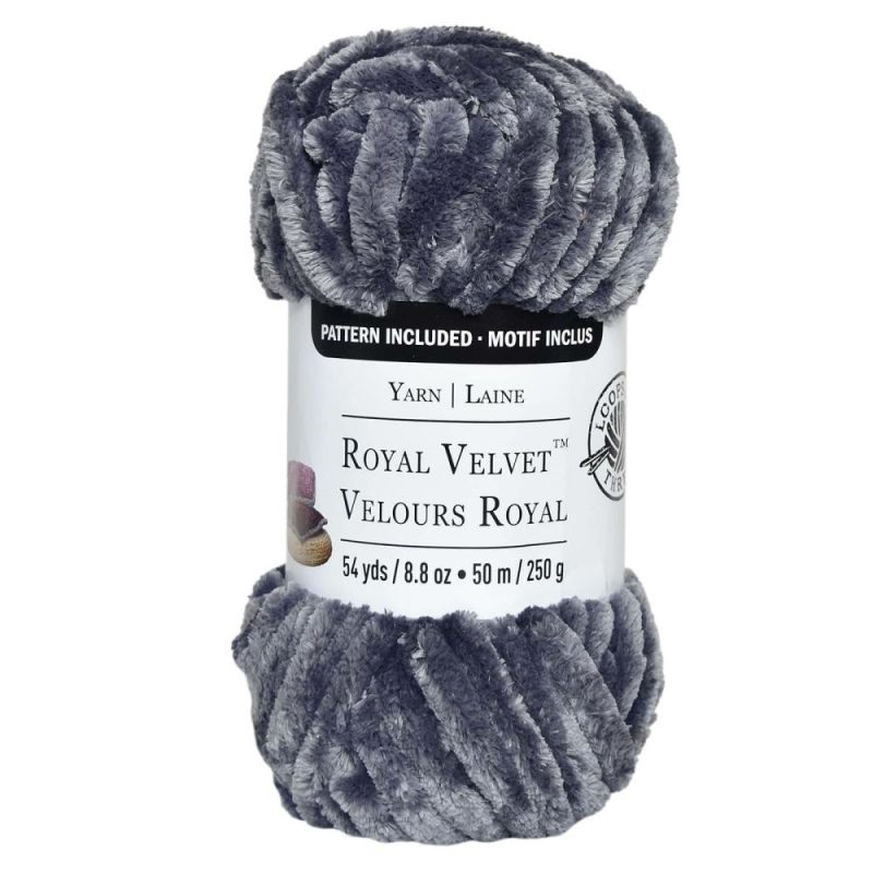 Royal Velvet™ Yarn Gray |   Home Decor Yarn Home Decor Yarn Gray