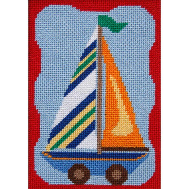 Sailboat – Needlepoint Kit Multicolor |   Needlepoint Needlepoint Multicolor