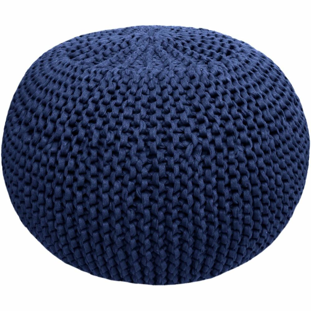 Sailor Blue Knit & Crochet Pouf Kit  |   Crochet Supplies Crochet Supplies Crochet Supplies