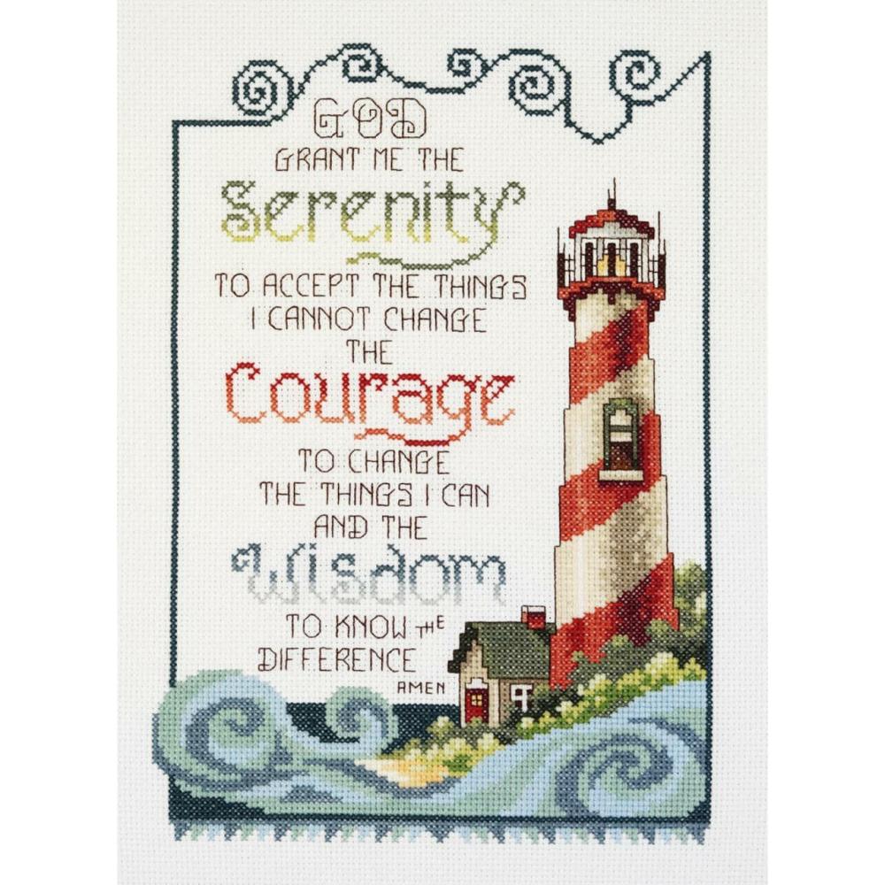 Serenity Lighthouse Counted Cross Stitch Kit  |   Cross Stitch & Embroidery Cross Stitch & Embroidery Cross Stitch & Embroidery