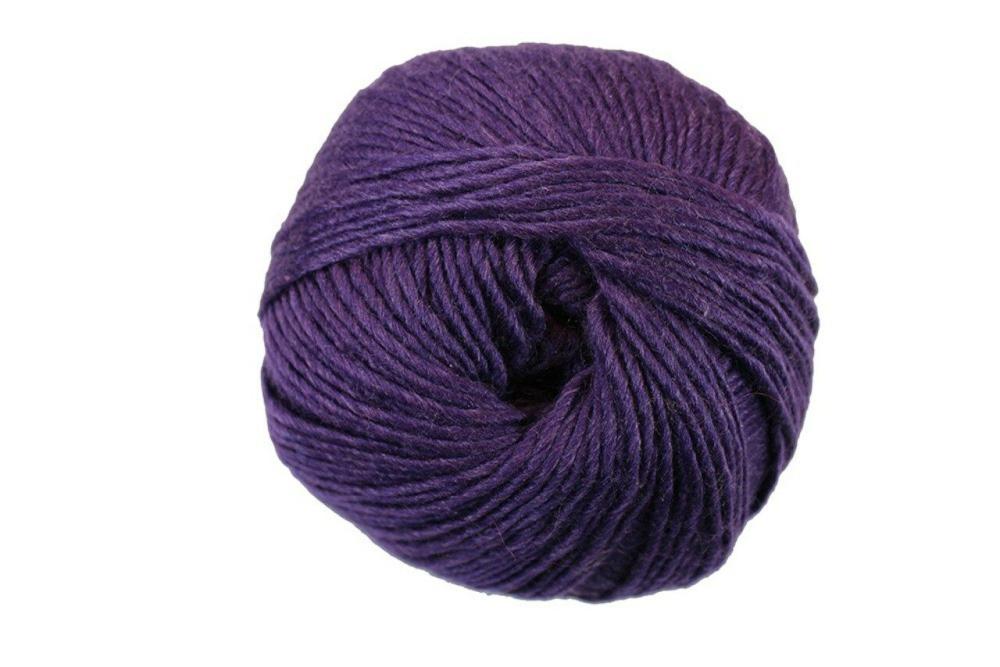 Shiver Wool/Mohair/Silk Worsted Yarn  – #1413 Arctic Purple  |   Basic Yarn Basic Yarn Basic Yarn