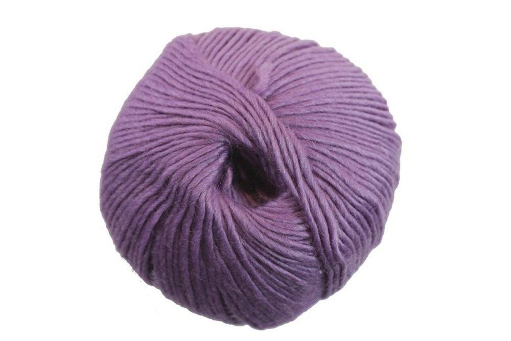 Shiver Wool/Mohair/Silk Worsted Yarn  – #1414 Icy Orchid  |   Basic Yarn Basic Yarn Basic Yarn