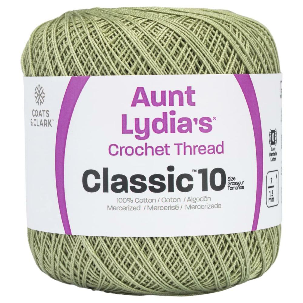 Size 10 Classic Cotton Crochet Thread Frosty Green |   Crochet Supplies Crochet Supplies Crochet Supplies