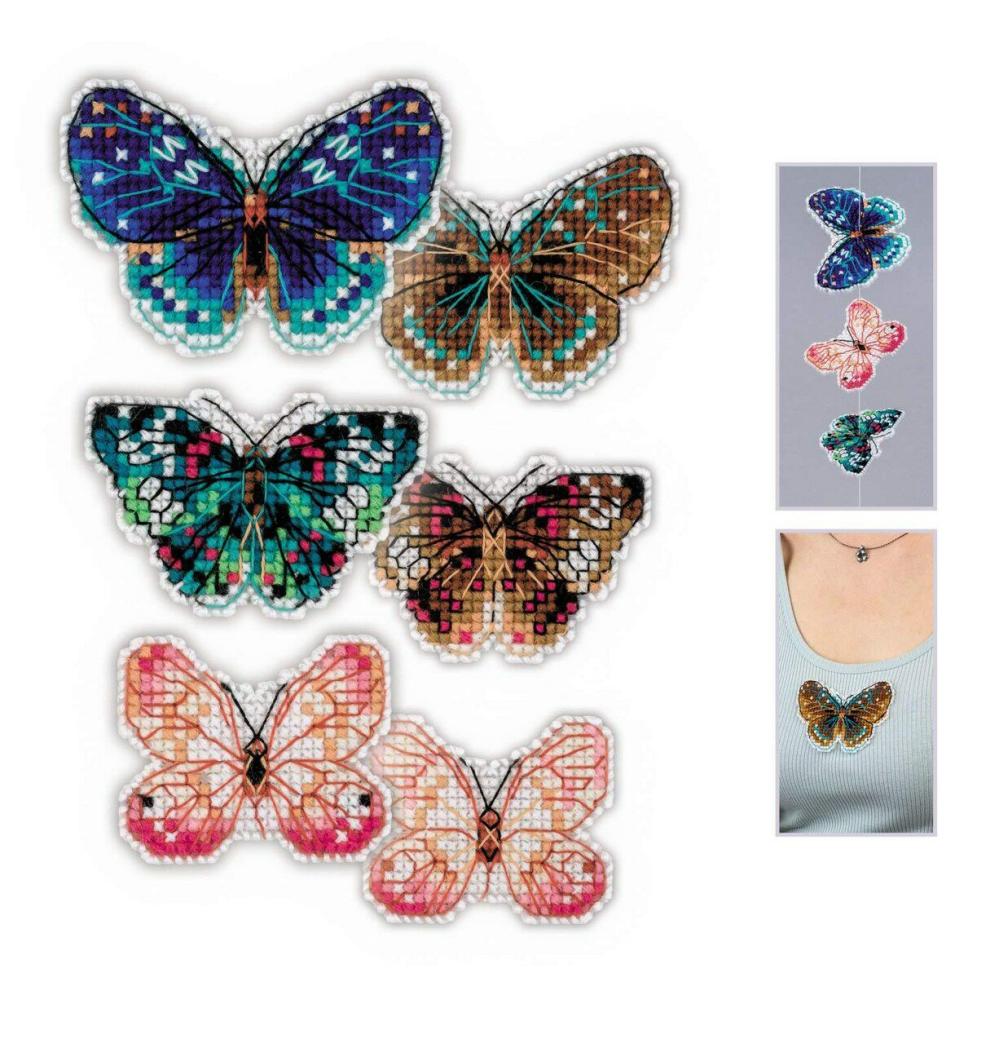 Soaring Butterflies R1997AC Counted Cross Stitch Kit  |   Cross Stitch & Embroidery Cross Stitch & Embroidery Cross Stitch & Embroidery