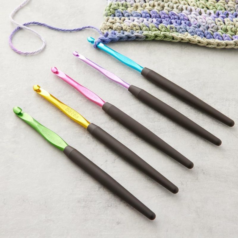 Soft Ergonomic™ Crochet Hook Set, G-K  |   Crochet Supplies Crochet Supplies Crochet Supplies