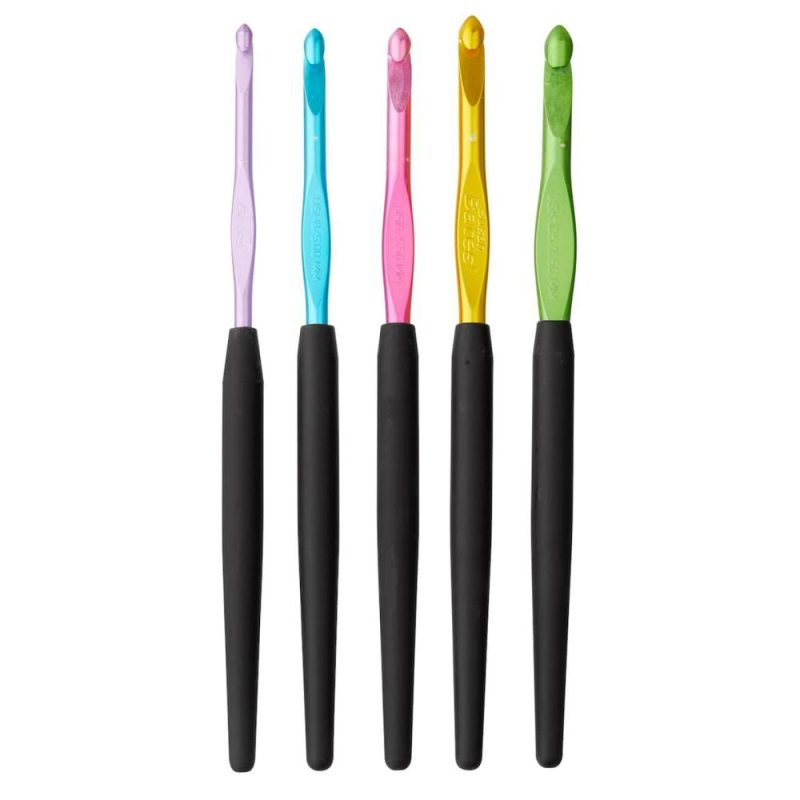 Soft Ergonomic™ Crochet Hook Set, G-K  |   Crochet Supplies Crochet Supplies Crochet Supplies