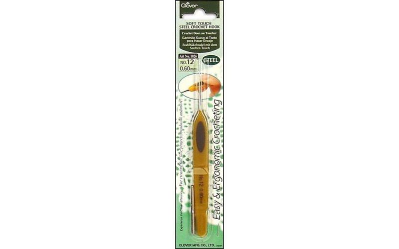 Soft Touch Steel Crochet Hook Size 12  |   Crochet Supplies Crochet Supplies Crochet Supplies