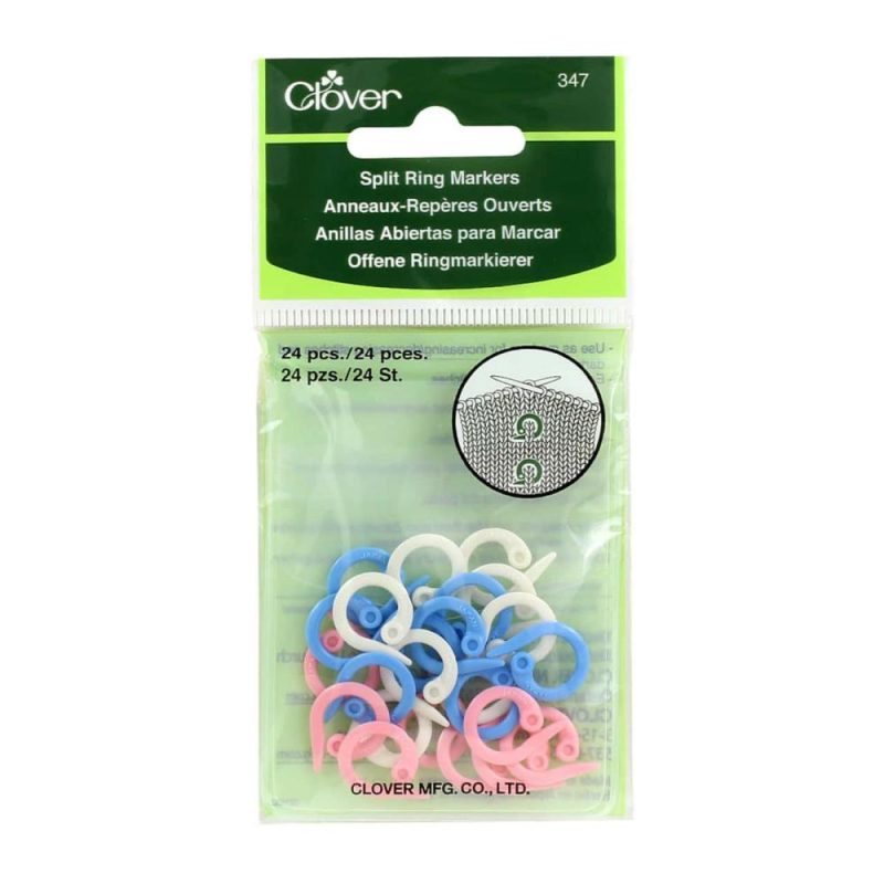 Split Ring Markers  |   Stitch Markers Knitting & Crochet Stitch Markers