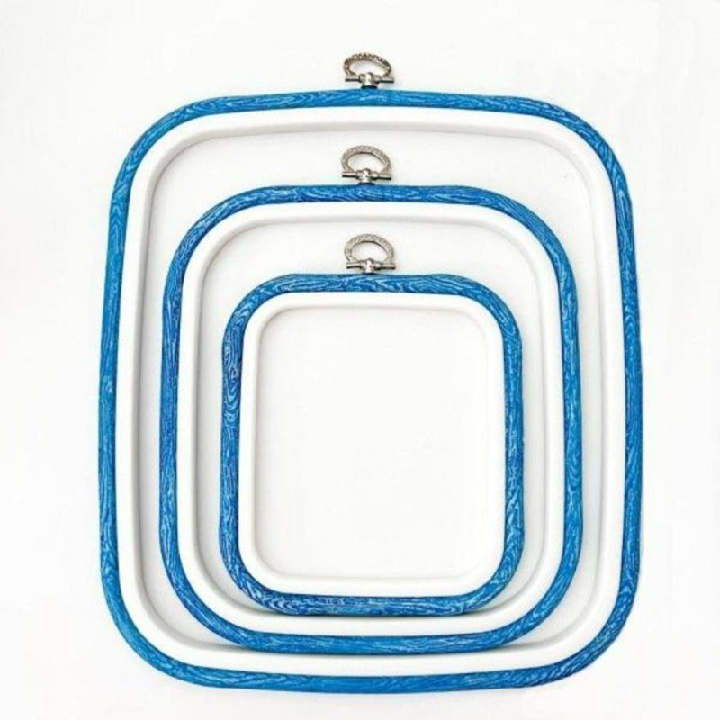 Square Flexi Hoop 230-11 Blue  |   Hoops & Frames Hoops & Frames Hoops & Frames