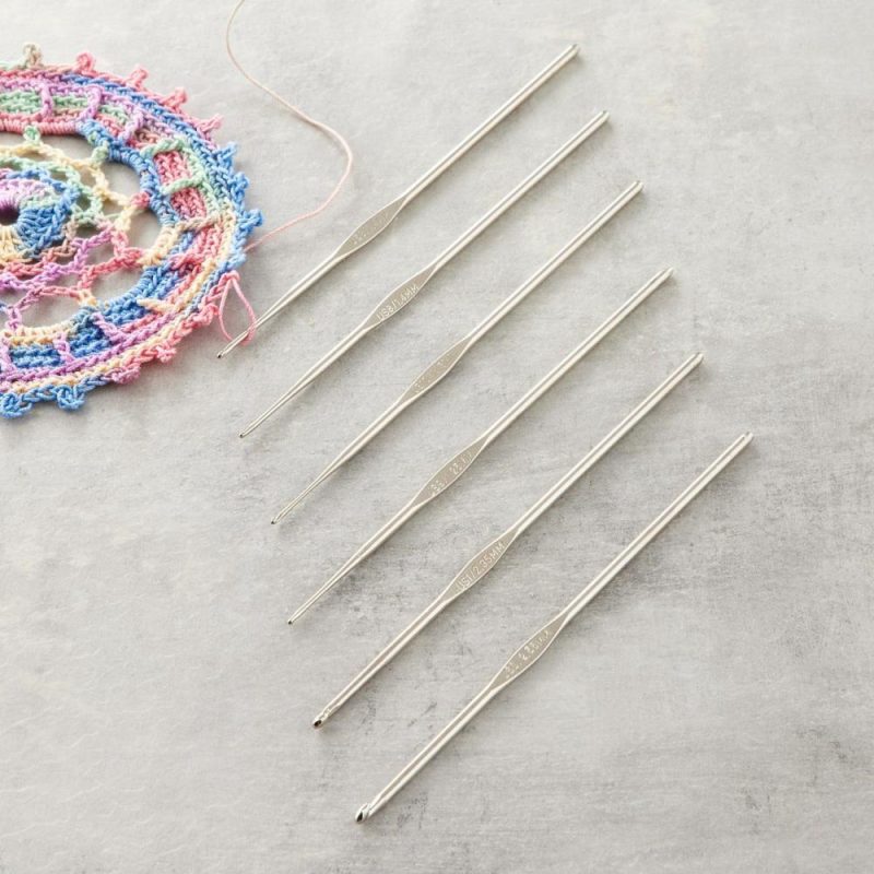 Steel Crochet Hook Set  |   Crochet Supplies Crochet Supplies Crochet Supplies