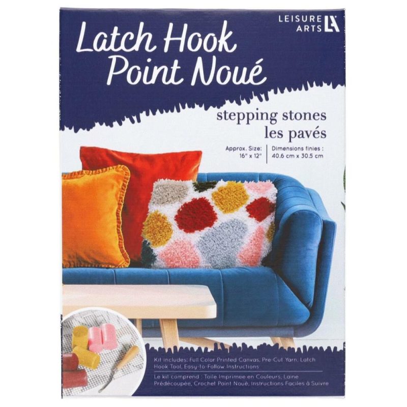 Stepping Stones Latch Hook Kit  |   Latch Hook Latch Hook Latch Hook