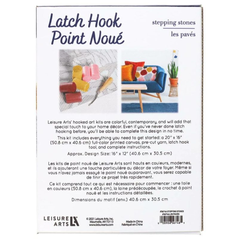 Stepping Stones Latch Hook Kit  |   Latch Hook Latch Hook Latch Hook