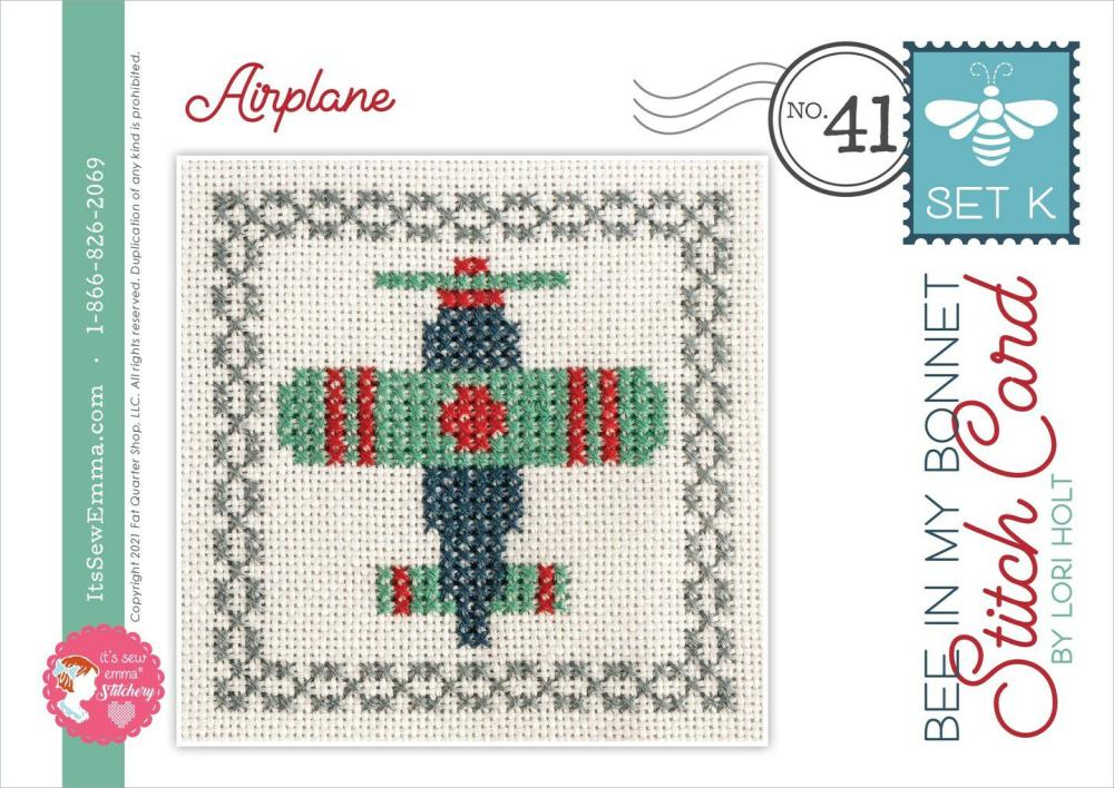 Stitch Cards 4/Pkg-Bee In My Bonnet Set K  |   Cross Stitch & Embroidery Cross Stitch & Embroidery Cross Stitch & Embroidery