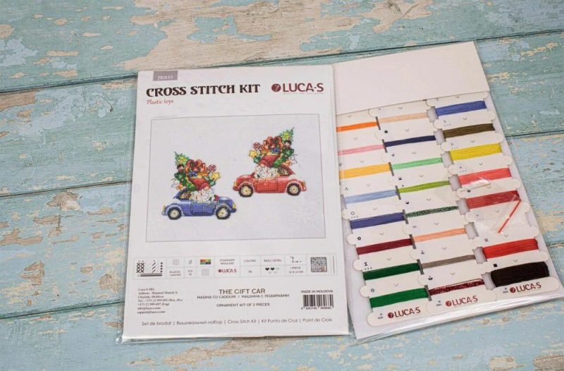 The Gift Car JK035L Counted Cross-Stitch Kit  |   Cross Stitch & Embroidery Cross Stitch & Embroidery Cross Stitch & Embroidery