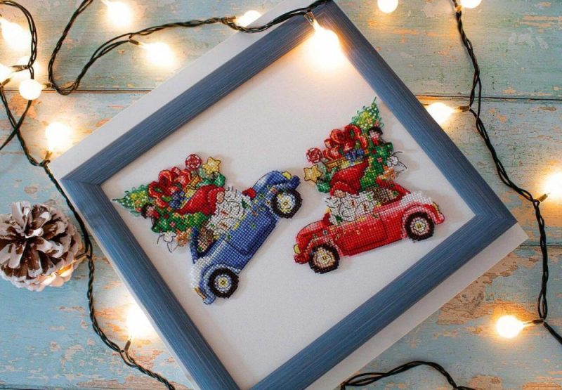 The Gift Car JK035L Counted Cross-Stitch Kit  |   Cross Stitch & Embroidery Cross Stitch & Embroidery Cross Stitch & Embroidery