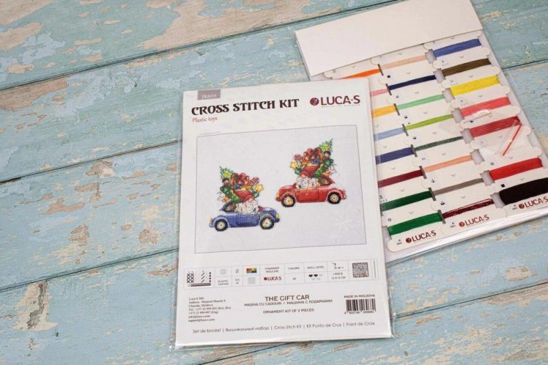 The Gift Car JK035L Counted Cross-Stitch Kit  |   Cross Stitch & Embroidery Cross Stitch & Embroidery Cross Stitch & Embroidery