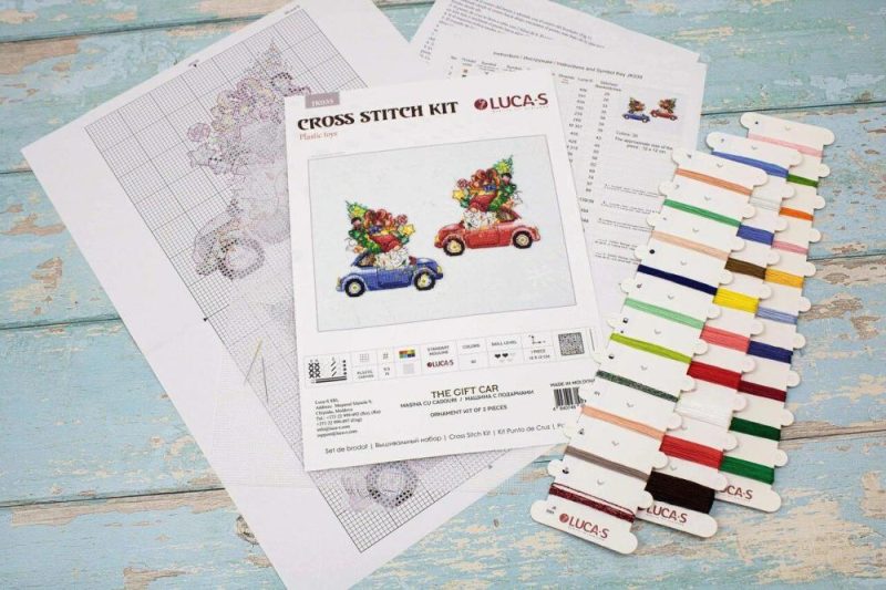 The Gift Car JK035L Counted Cross-Stitch Kit  |   Cross Stitch & Embroidery Cross Stitch & Embroidery Cross Stitch & Embroidery