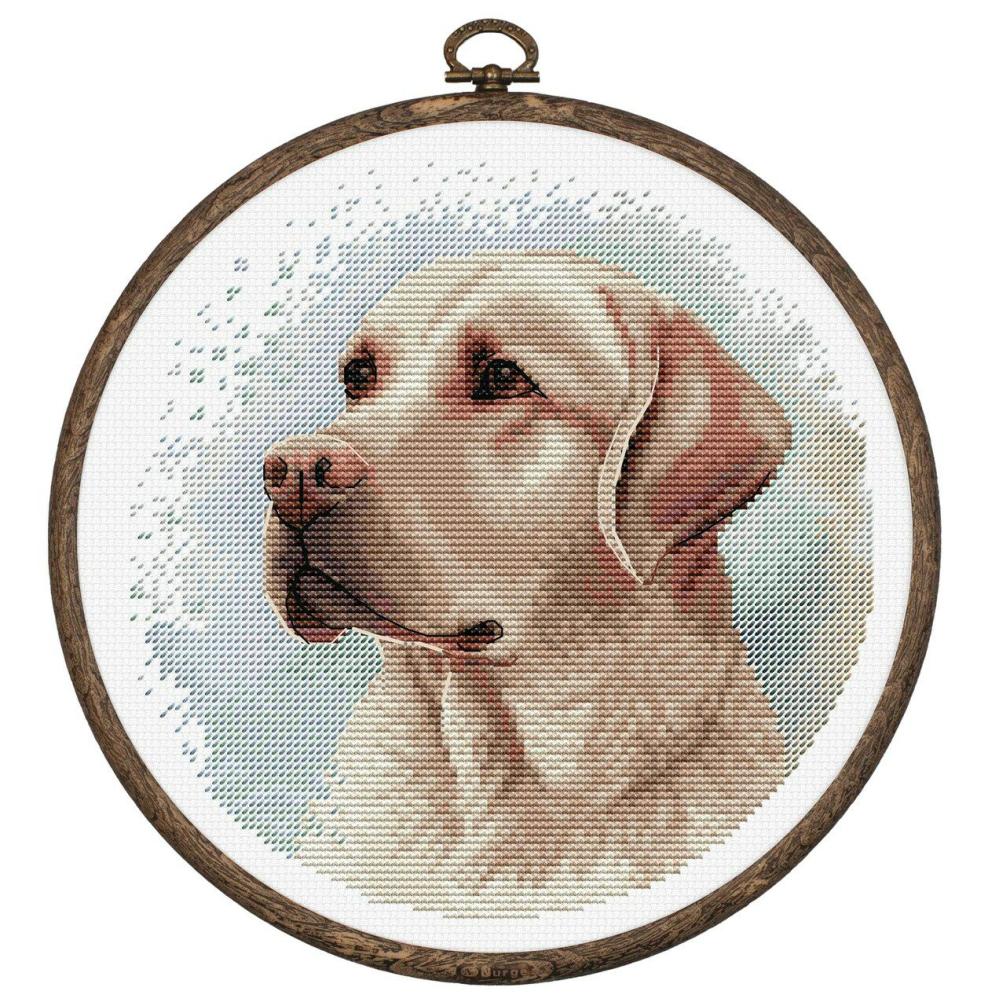 The Labrador BC211l Counted Cross-Stitch Kit  |   Cross Stitch & Embroidery Cross Stitch & Embroidery Cross Stitch & Embroidery