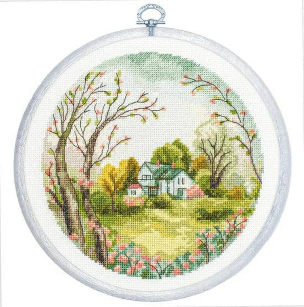 The Spring BC219L Counted Cross-Stitch Kit  |   Cross Stitch & Embroidery Cross Stitch & Embroidery Cross Stitch & Embroidery