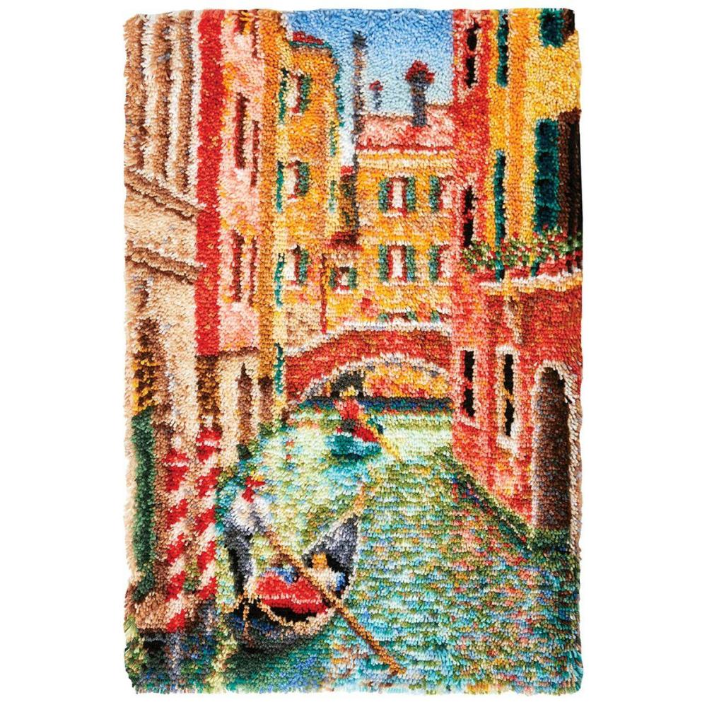 The Streets of Venice Latch Hook Kit Multicolor |   Latch Hook Latch Hook Latch Hook