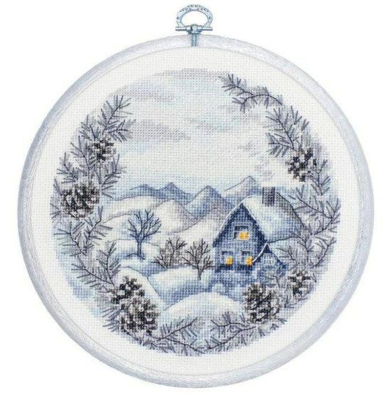 The Winter BC218L Counted Cross-Stitch Kit  |   Cross Stitch & Embroidery Cross Stitch & Embroidery Cross Stitch & Embroidery