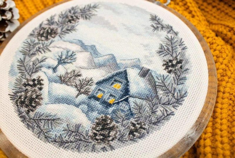 The Winter BC218L Counted Cross-Stitch Kit  |   Cross Stitch & Embroidery Cross Stitch & Embroidery Cross Stitch & Embroidery