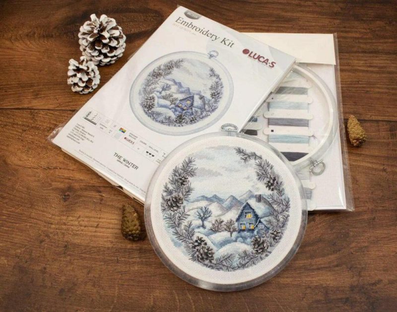 The Winter BC218L Counted Cross-Stitch Kit  |   Cross Stitch & Embroidery Cross Stitch & Embroidery Cross Stitch & Embroidery