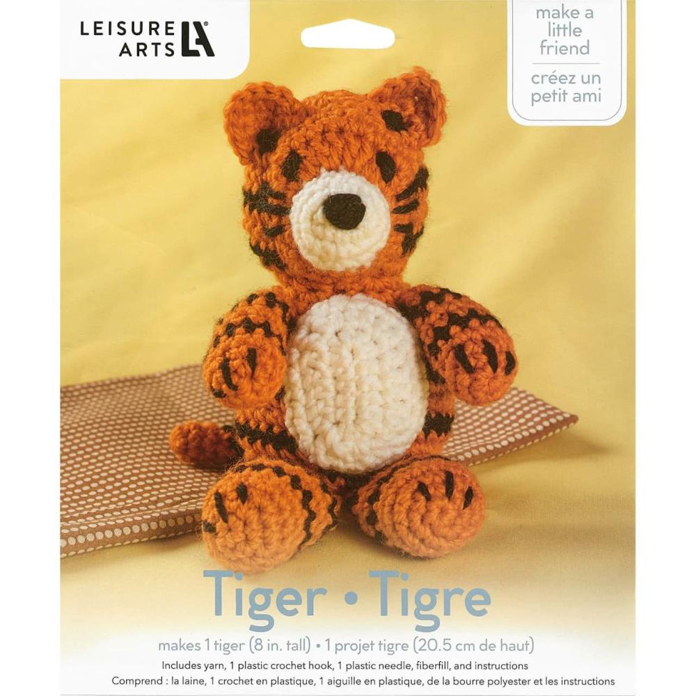 Tiger Crochet Friend Kit  |   Crochet Supplies Crochet Supplies Crochet Supplies