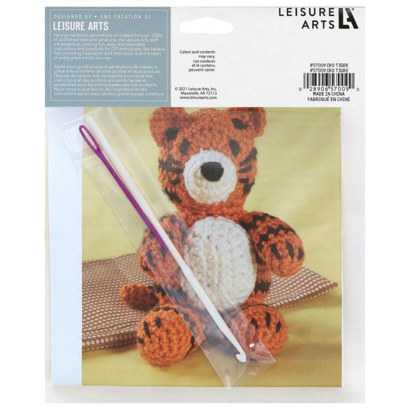 Tiger Crochet Friend Kit  |   Crochet Supplies Crochet Supplies Crochet Supplies