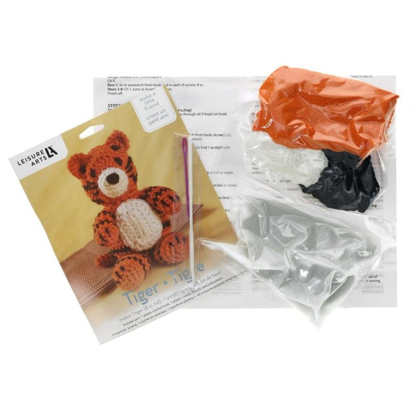 Tiger Crochet Friend Kit  |   Crochet Supplies Crochet Supplies Crochet Supplies