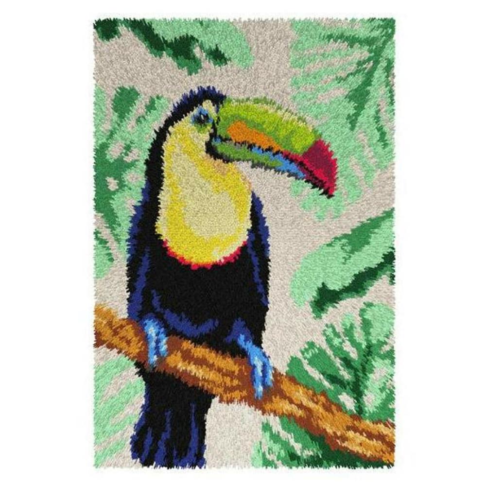 Toucan Latch Hook Rug Kit  |   Latch Hook Latch Hook Latch Hook