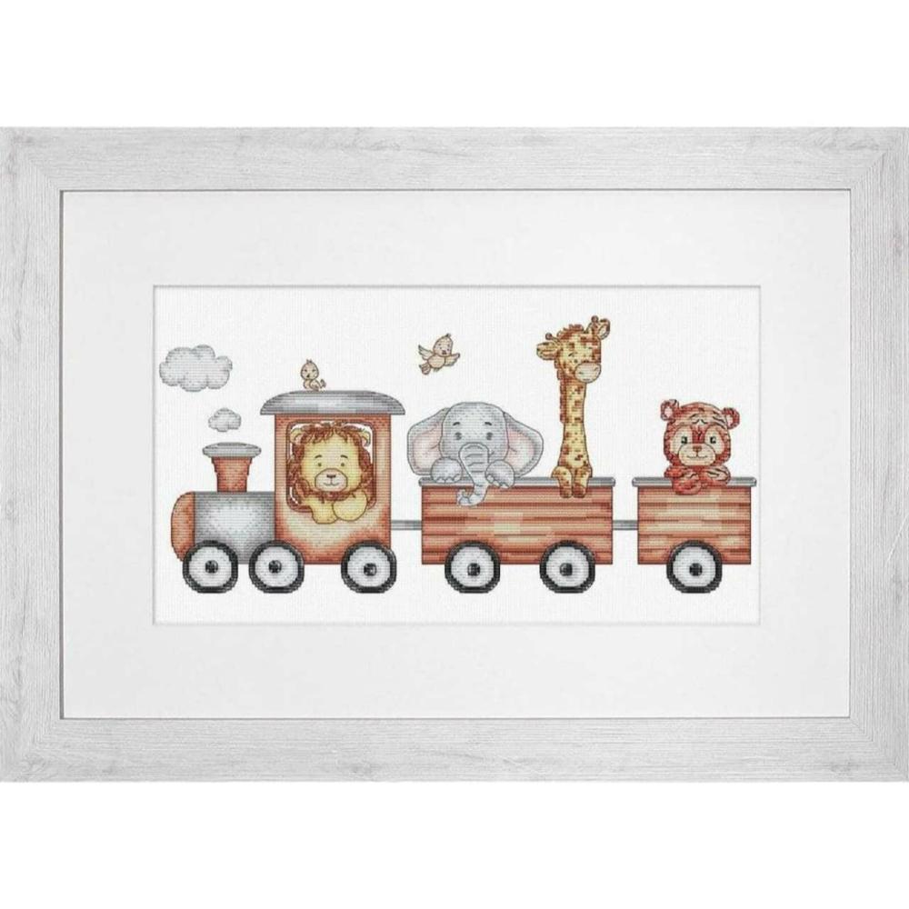 Train Journey Counted Cross Stitch Kit  |   Cross Stitch & Embroidery Cross Stitch & Embroidery Cross Stitch & Embroidery