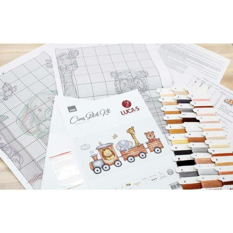 Train Journey Counted Cross Stitch Kit  |   Cross Stitch & Embroidery Cross Stitch & Embroidery Cross Stitch & Embroidery