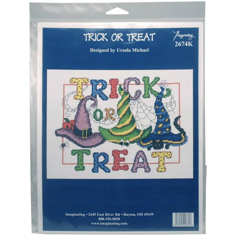 Trick Or Treat Counted Cross Stitch Kit  |   Cross Stitch & Embroidery Cross Stitch & Embroidery Cross Stitch & Embroidery