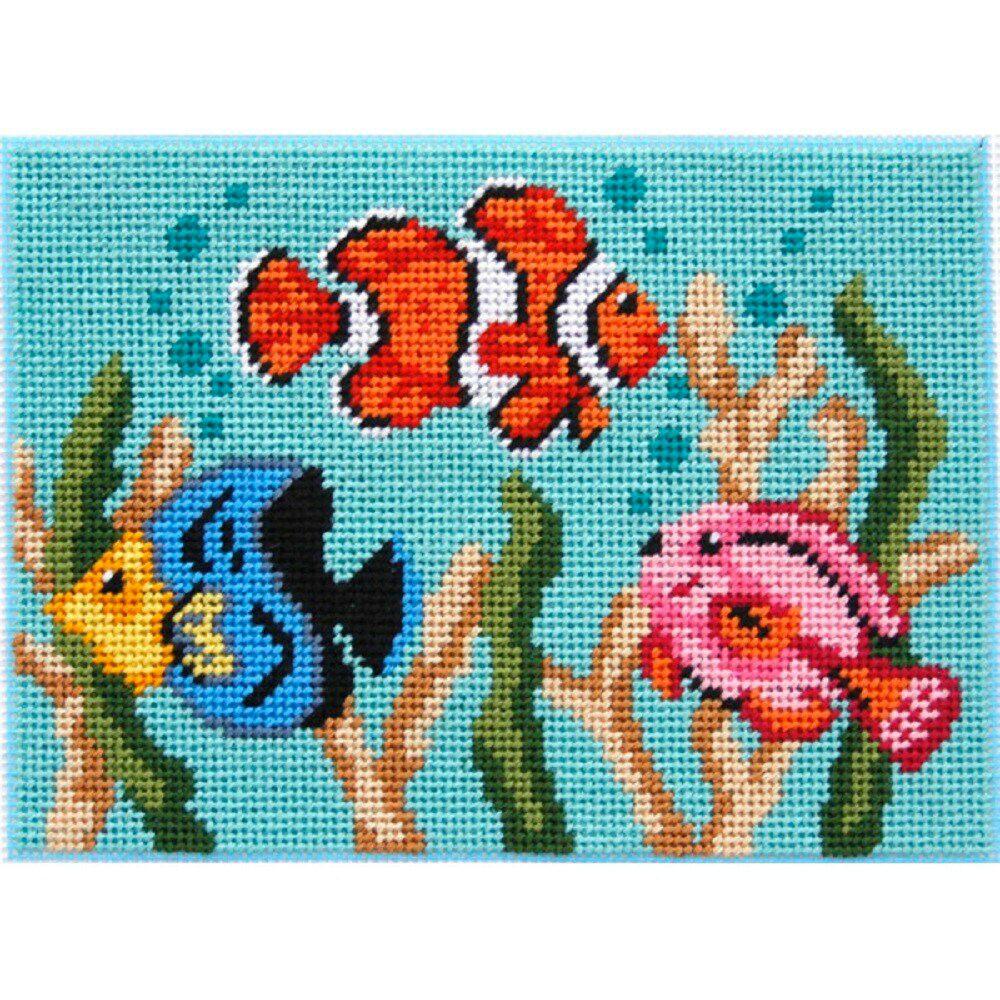 Tropical Fish – Needlepoint Kit Multicolor |   Needlepoint Needlepoint Multicolor