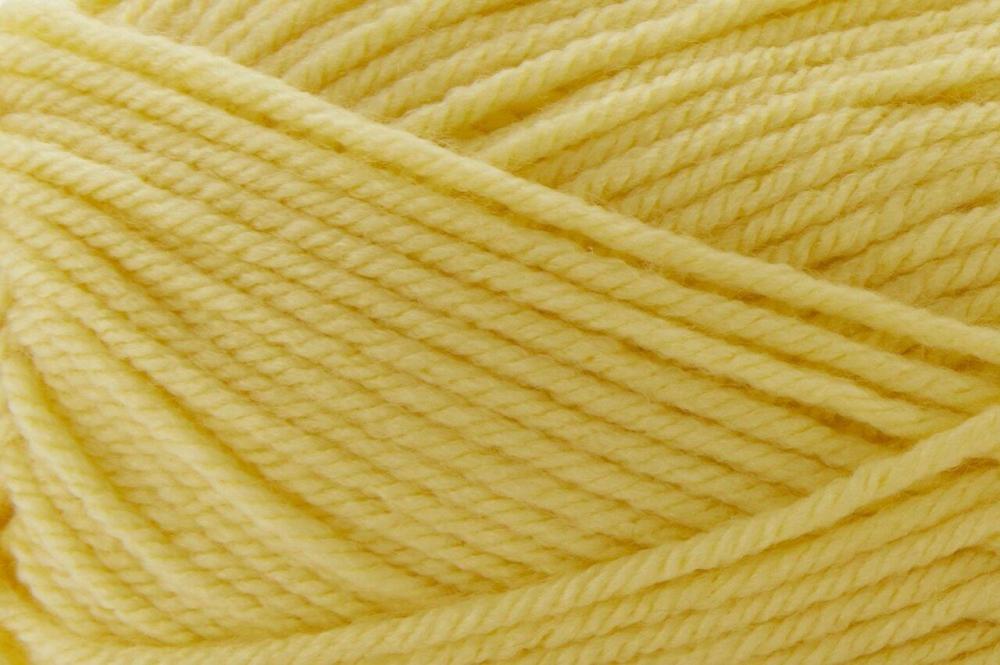 Uptown Worstedn – #304 Baby Yellow – anti-pill acrylic medium yarn  |   Basic Yarn Basic Yarn Basic Yarn