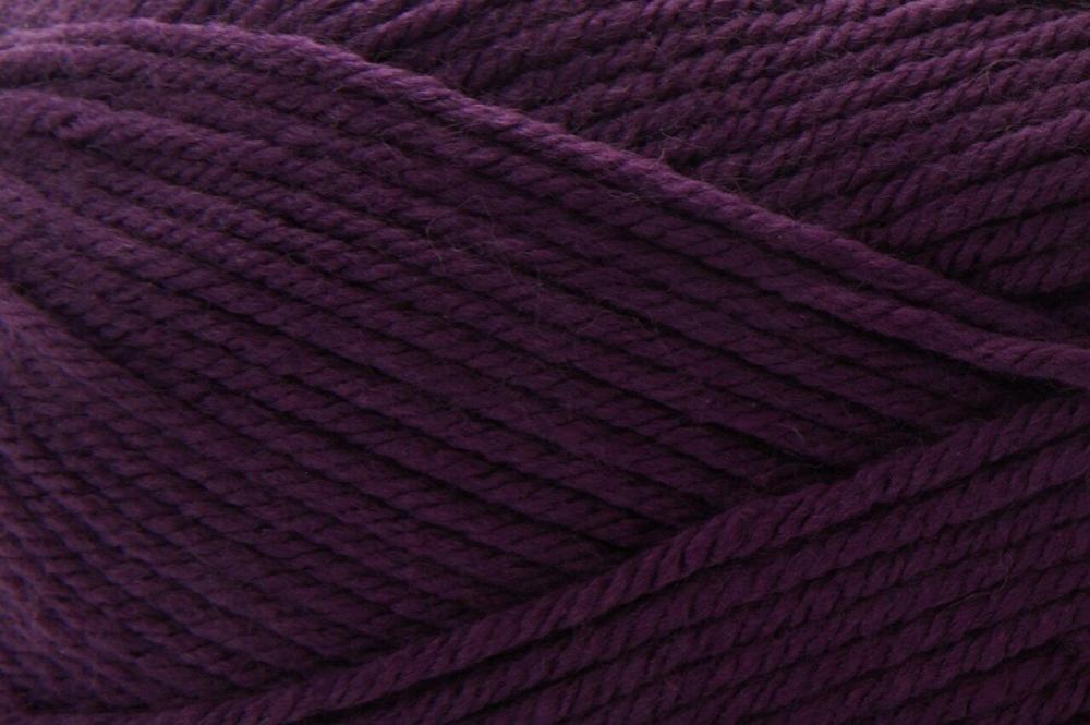 Uptown Worstedn – #320 Eggplant – Anti-Pill Acrylic medium yarn  |   Basic Yarn Basic Yarn Basic Yarn