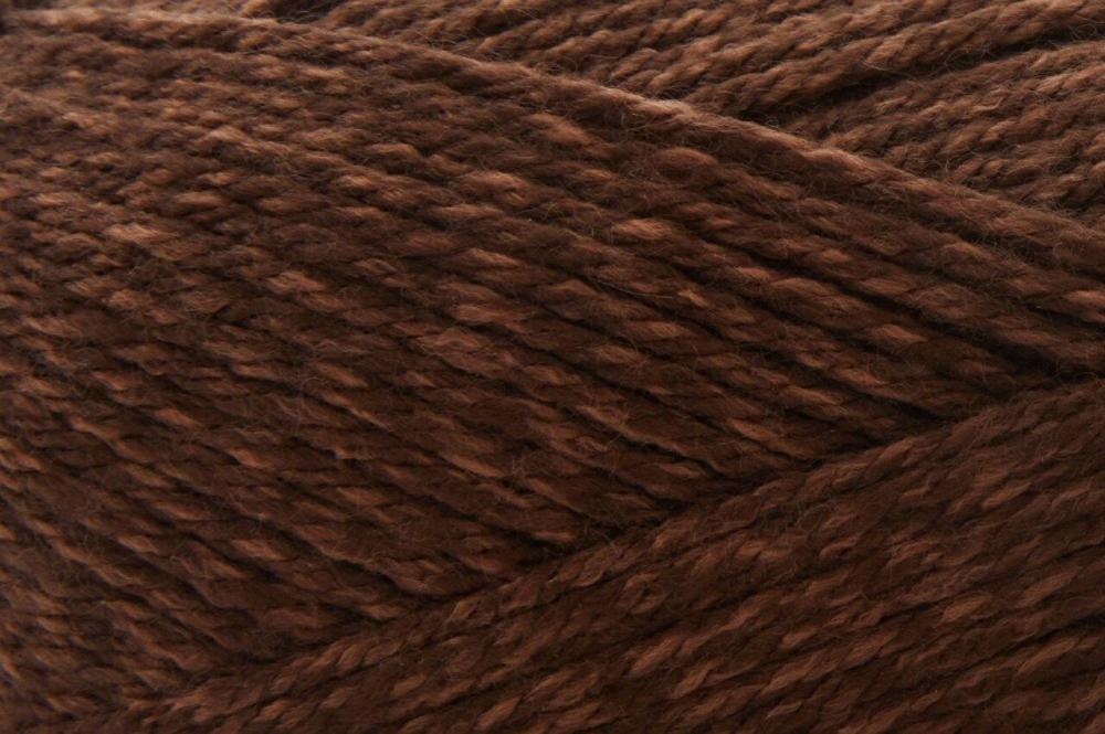 Uptown Worstedn – #369 Chocolate Heather – Anti-Pill Acrylic medium yarn  |   Basic Yarn Basic Yarn Basic Yarn