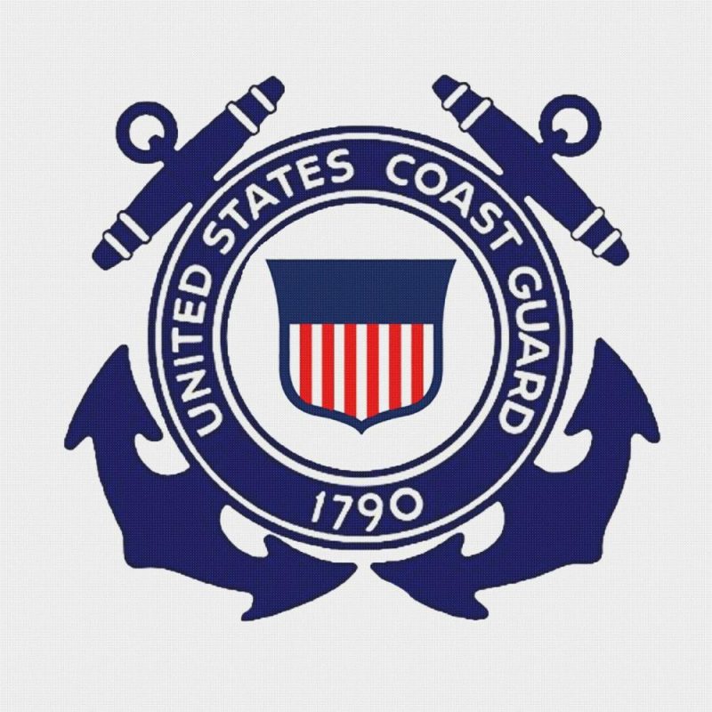 US American Coast Guard Crest Insignia Emblem Counted Cross Stitch Chart Pattern  |   Cross Stitch & Embroidery Cross Stitch & Embroidery Cross Stitch & Embroidery